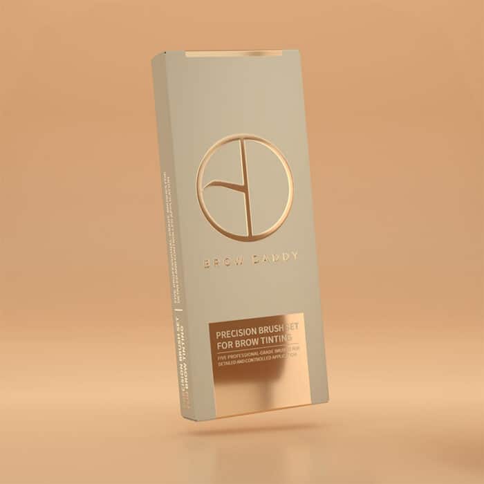 Precision Brush Set for Brow Tinting